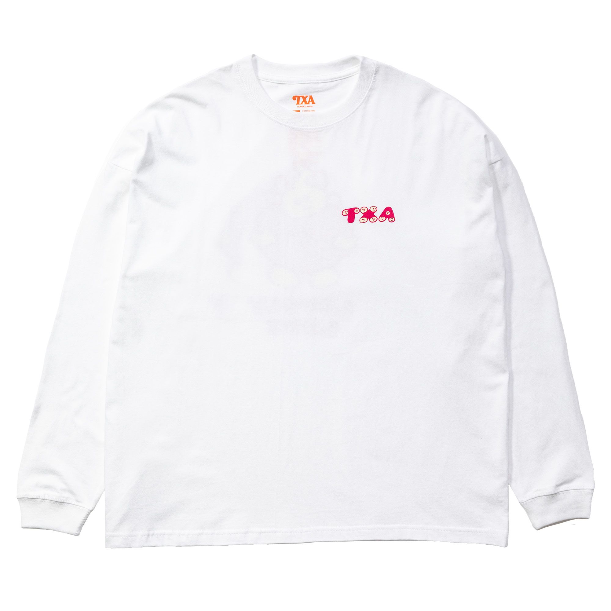 maitoparta L/S T-shirt White サイズ: L