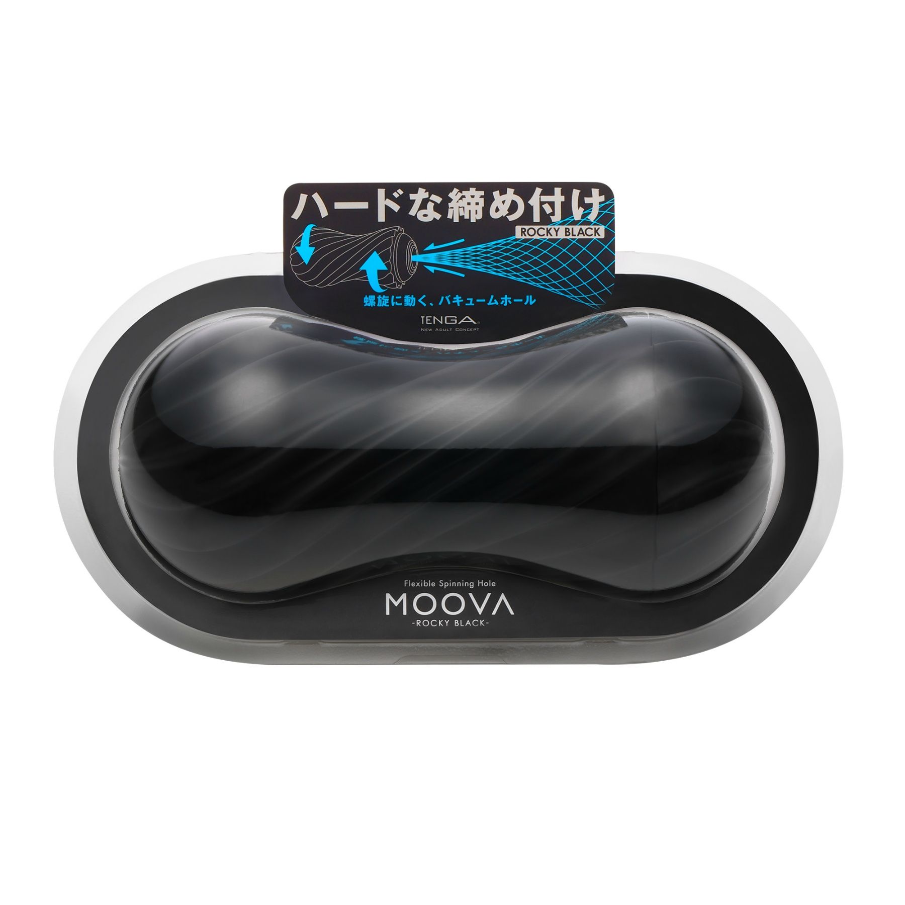TENGA MOOVA ROCKY BLACK