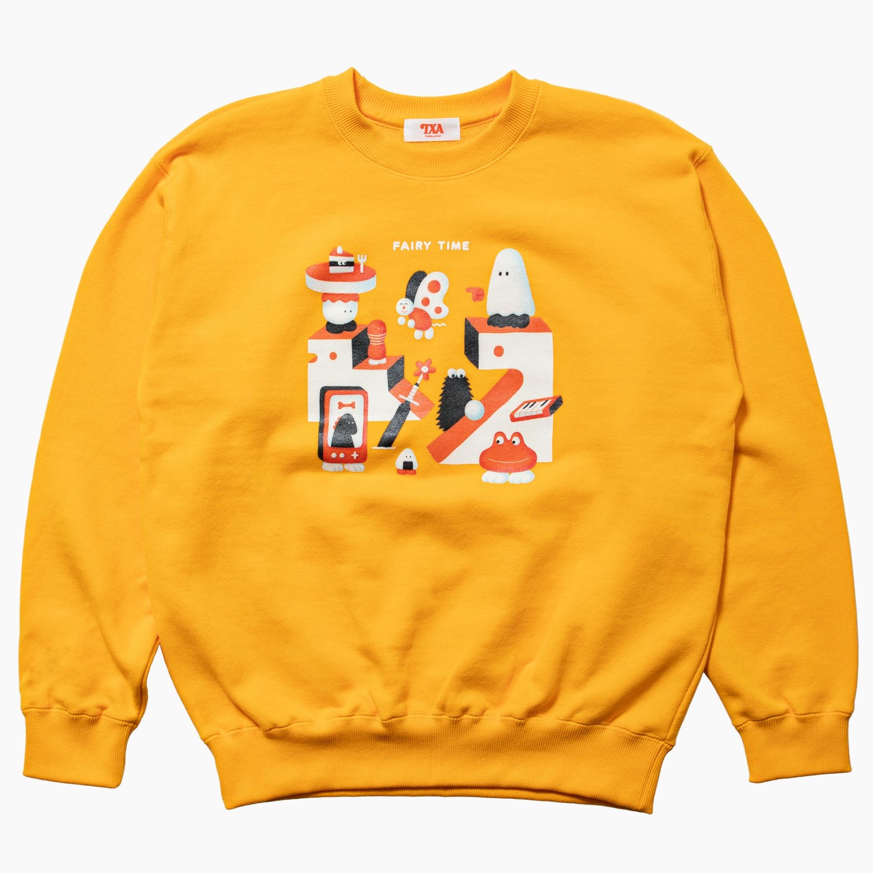 obak スウェットシャツ ゴールデンイエロー サイズ: XL