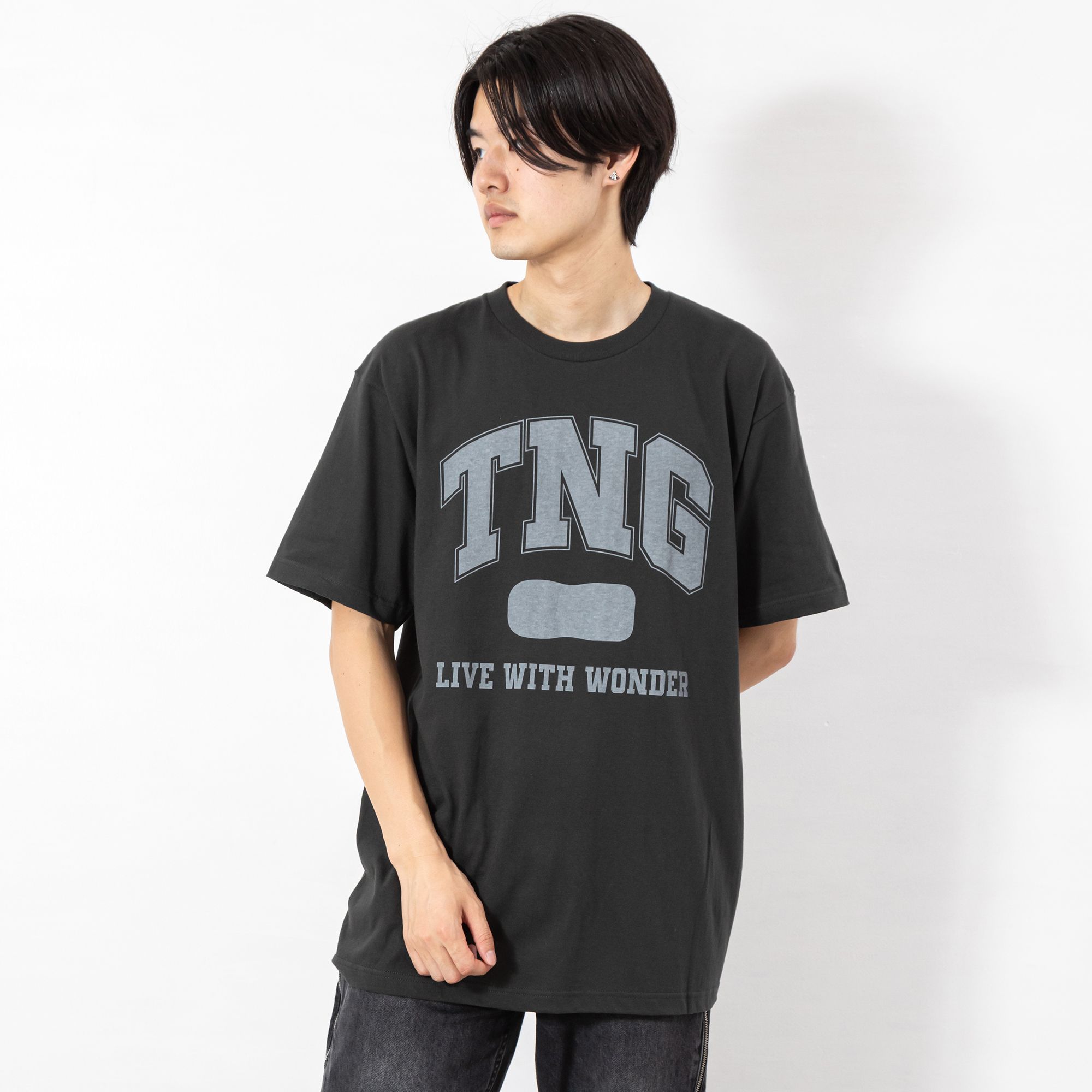 TNG Tシャツ スミクロ サイズ: L