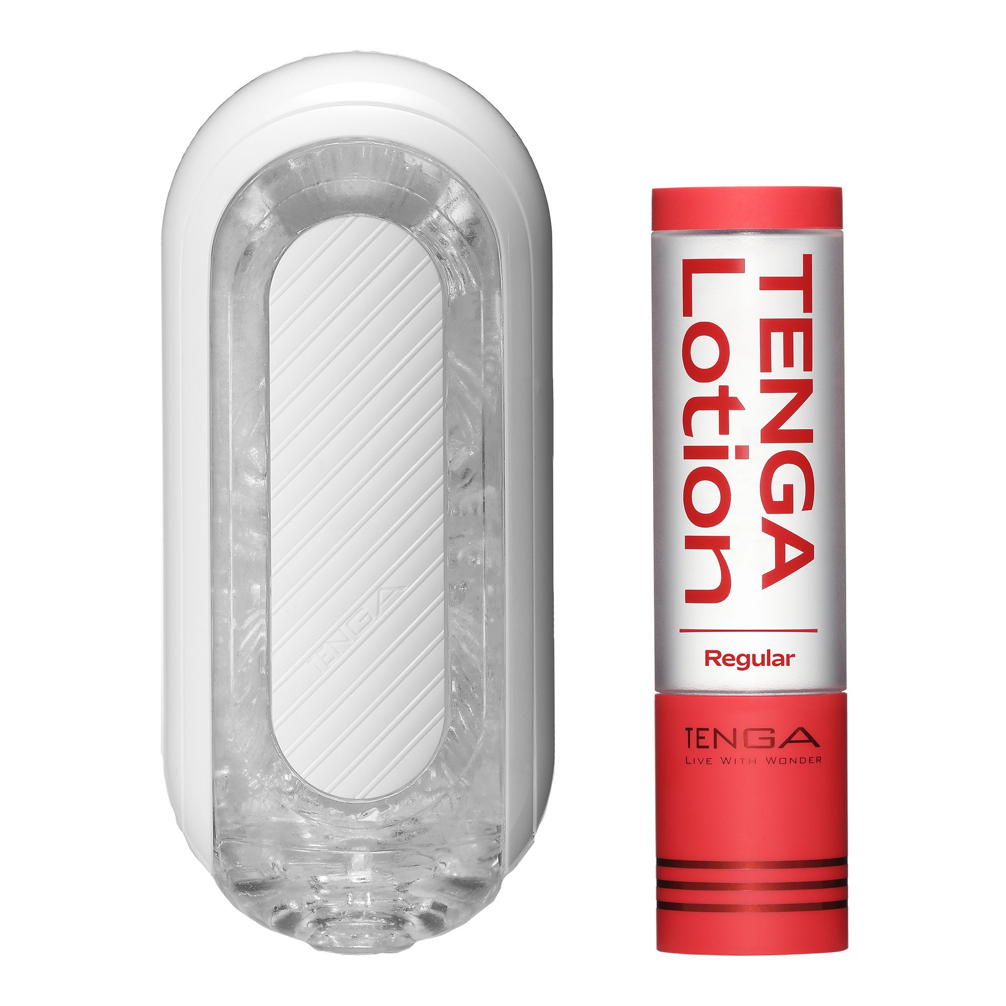 TENGA チラシ限定 FLIP 0 (ZERO) GRAVITY WHITE＋TENGA LOTION［Regular］プレゼント