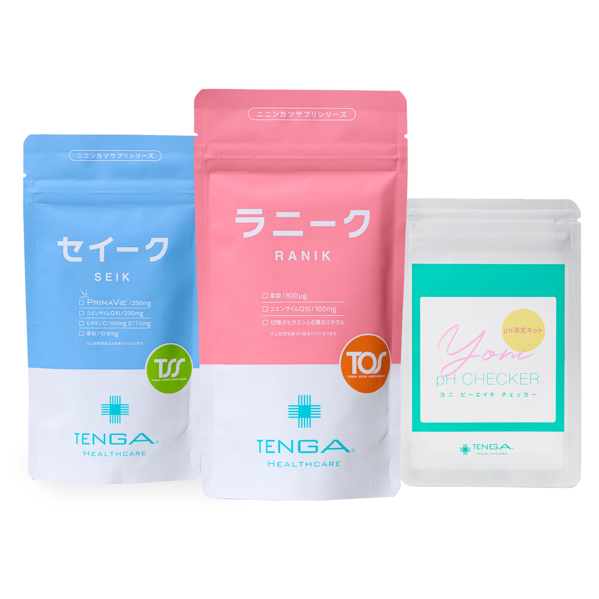 【特別価格】パートナーとふたりで妊活　お得な3点セット<ニニンカツ>