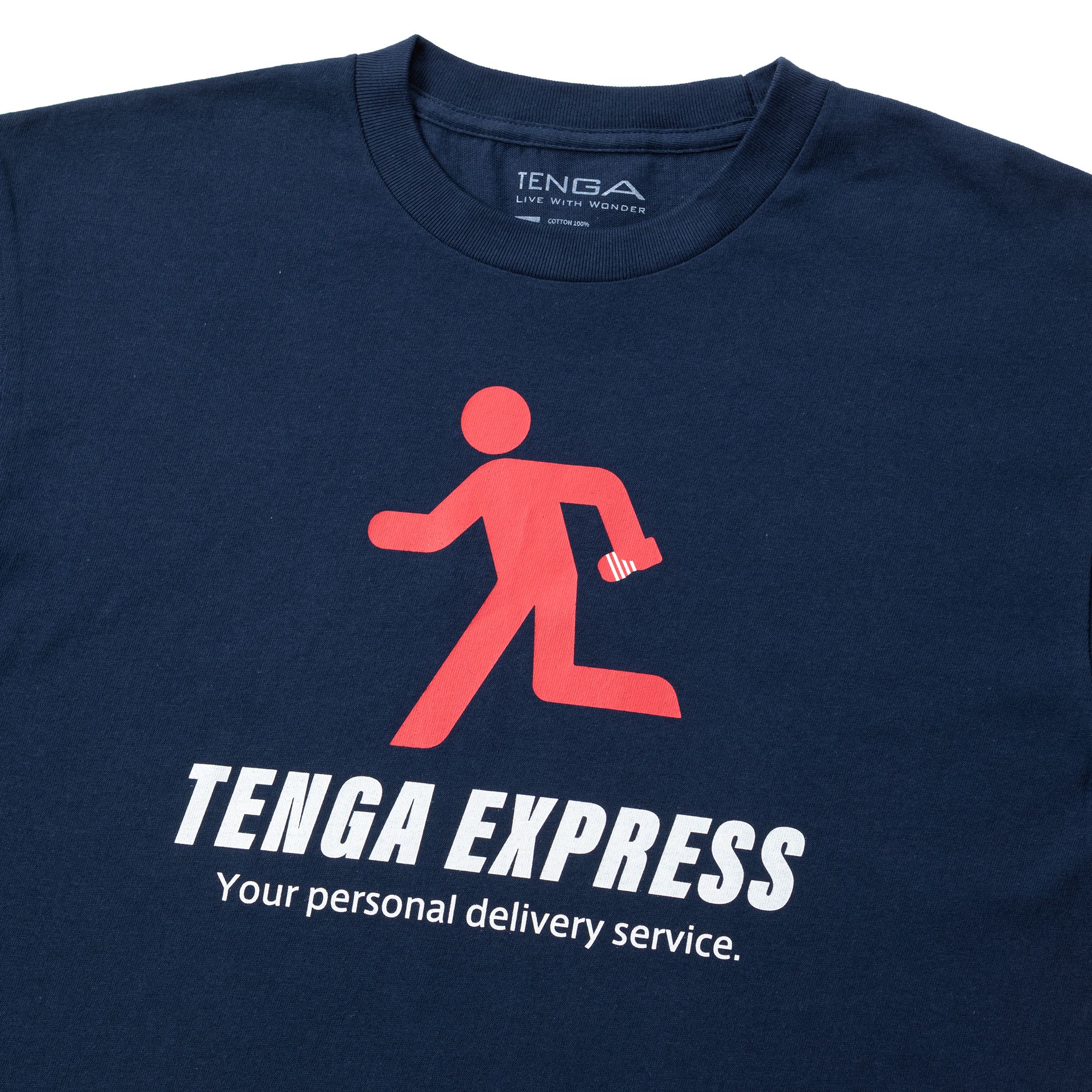 TENGA EXPRESS Tシャツ ネイビー サイズ: L