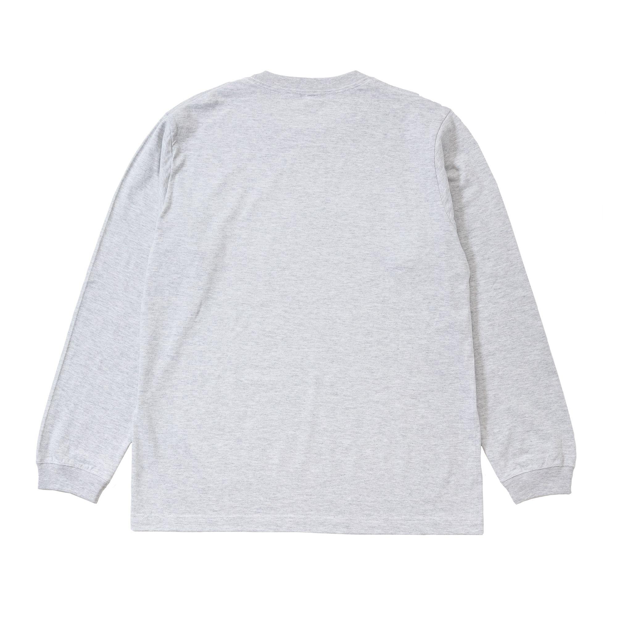 漫☆画太郎×TENGA マルチカラードクミ 長袖Tシャツ グレー サイズ: L
