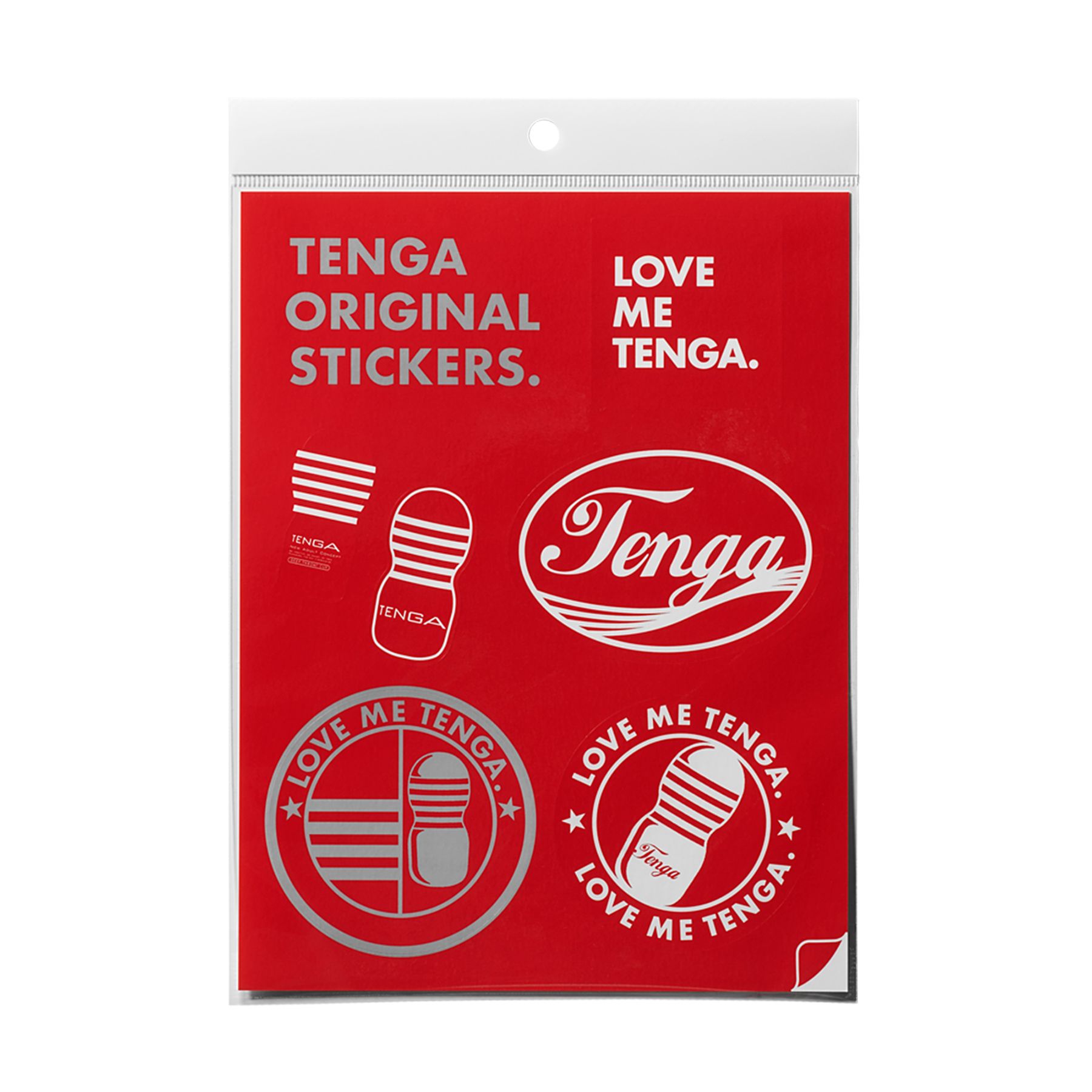 TENGA オリジナルステッカー A