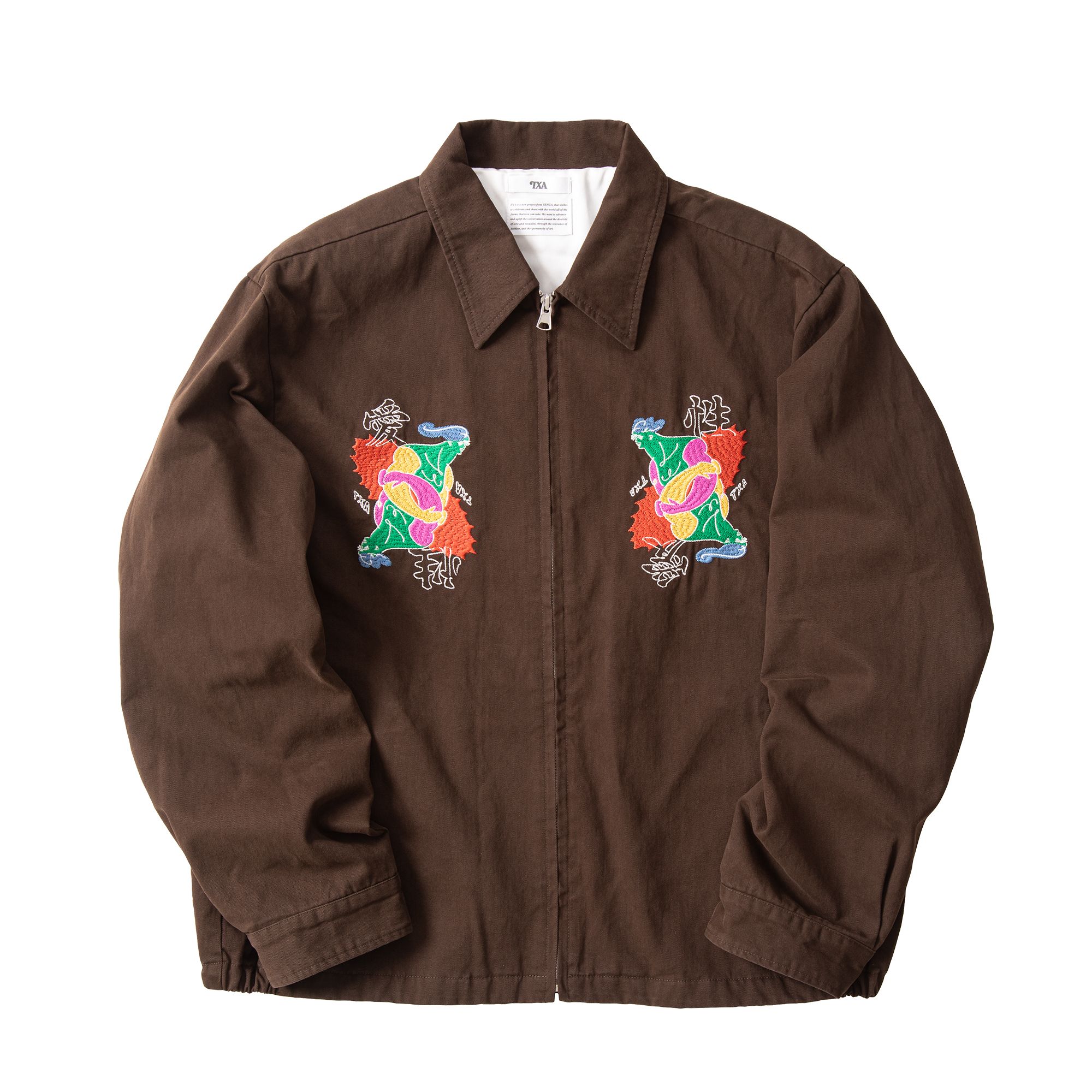 OTANIJUN Souvenir Jacket Brown 胸刺繍 サイズ: 1