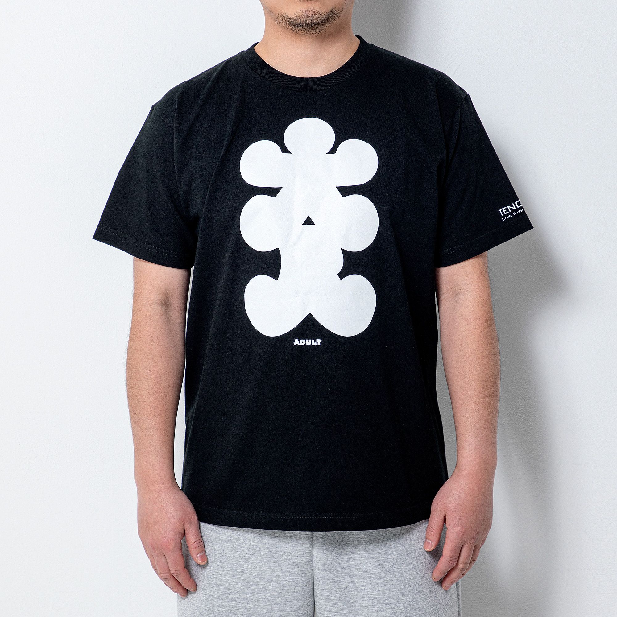 TENGA 大人Tシャツ ブラック サイズ: L