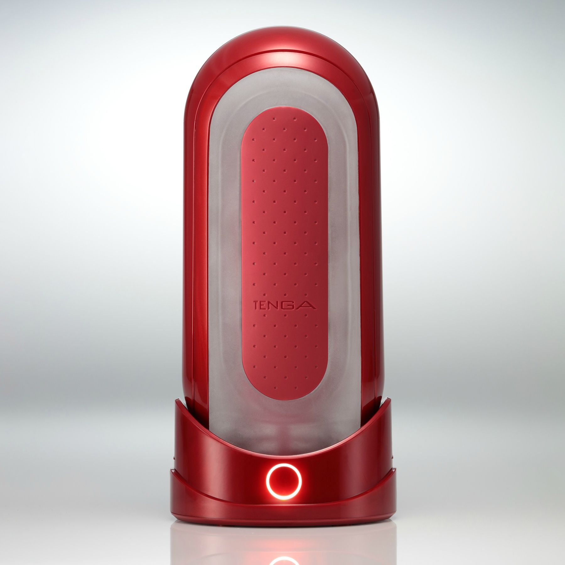 TENGA FLIP 0 (ZERO) RED & WARMER SET