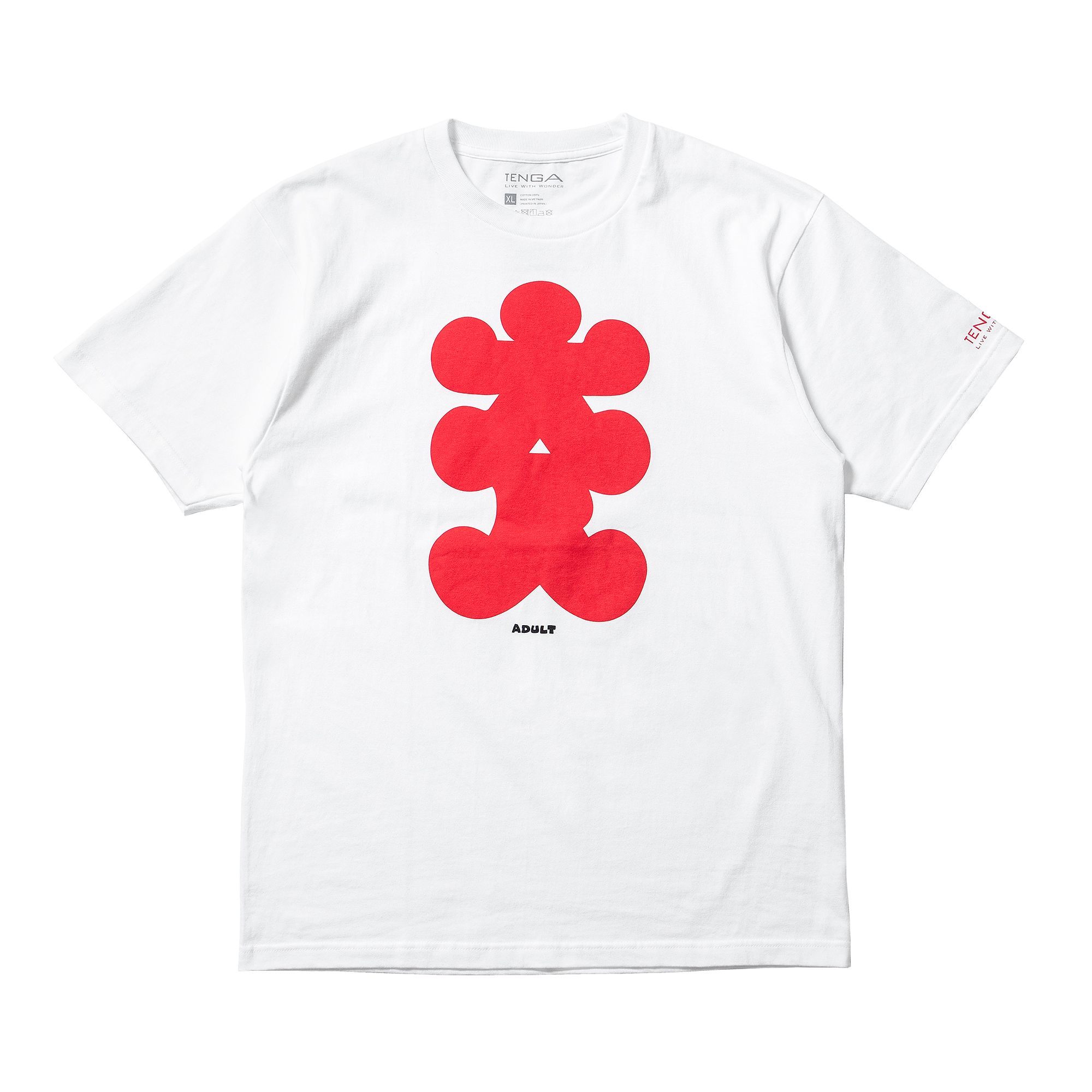 TENGA 大人Tシャツ ホワイト サイズ: L