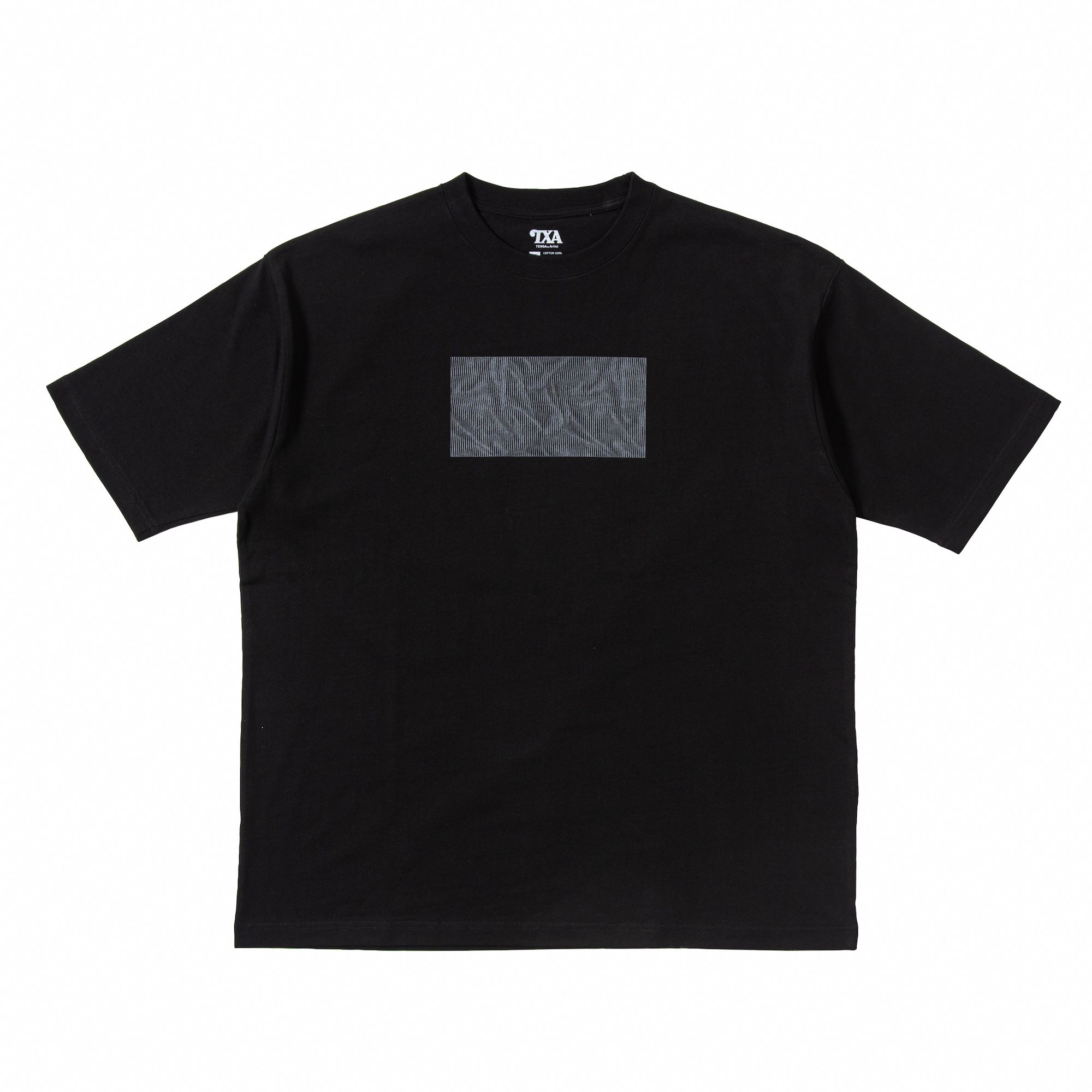 AICON Printed T-shirt Black サイズ: L
