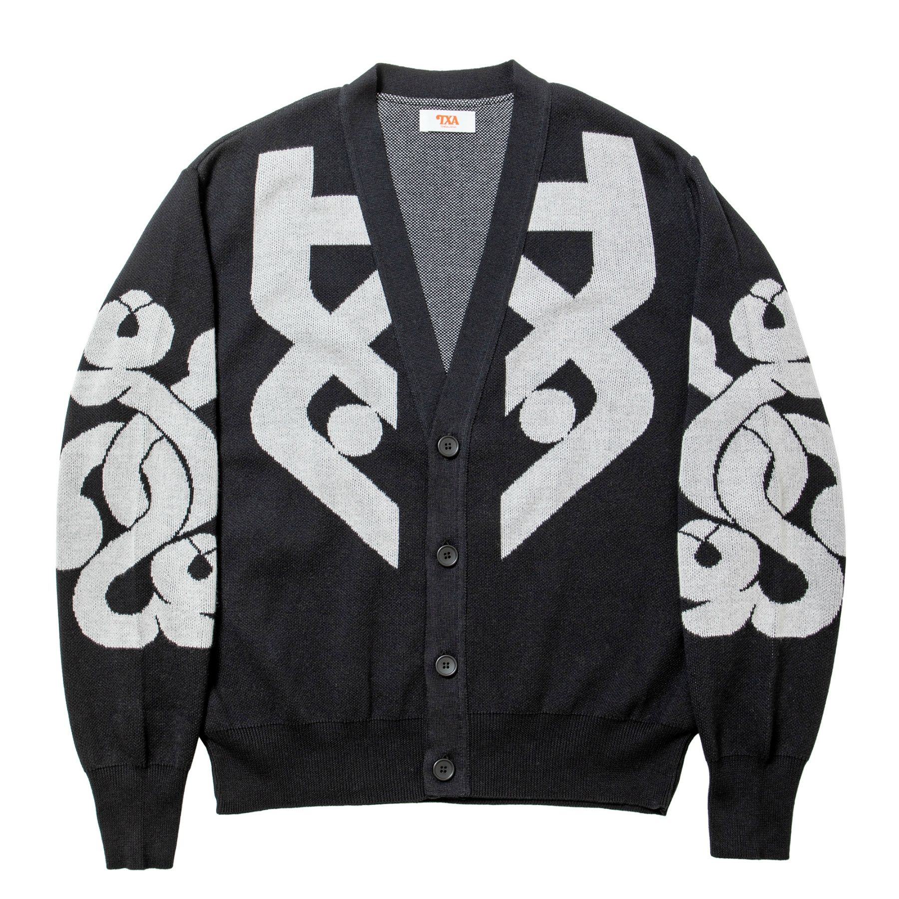 丹野杏香 Jacquard Cardigan Black サイズ: 1
