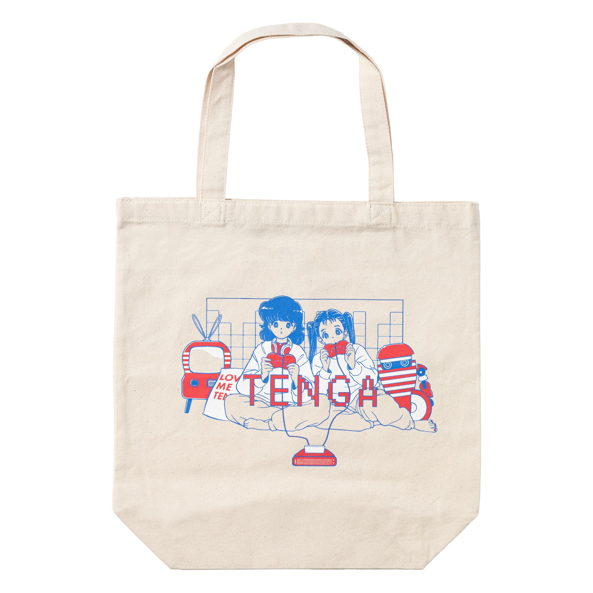 【TENGA×ボブa.k.aえんちゃん】PLAY GAME トートバッグ ナチュラル
