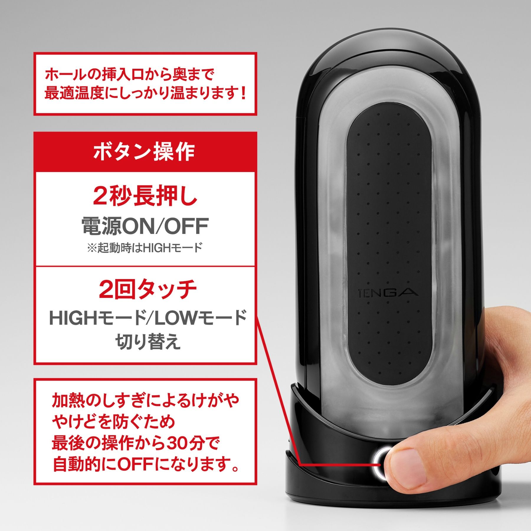 【遅漏・温め・腰振り】タイミングトレーナー フィニッシュ ウォーマー＋TETRAセット