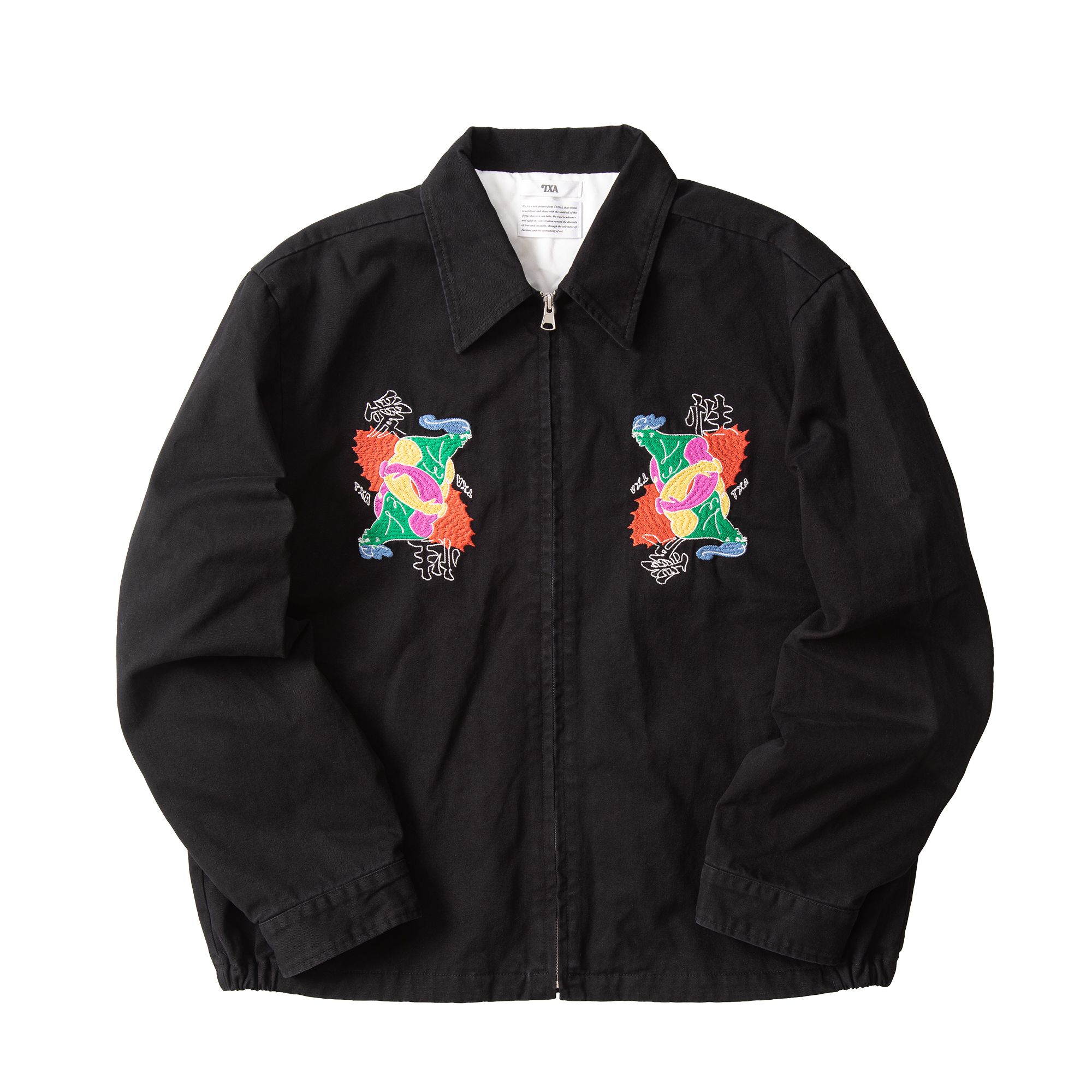 OTANIJUN Souvenir Jacket Black 胸刺繍 サイズ: 1