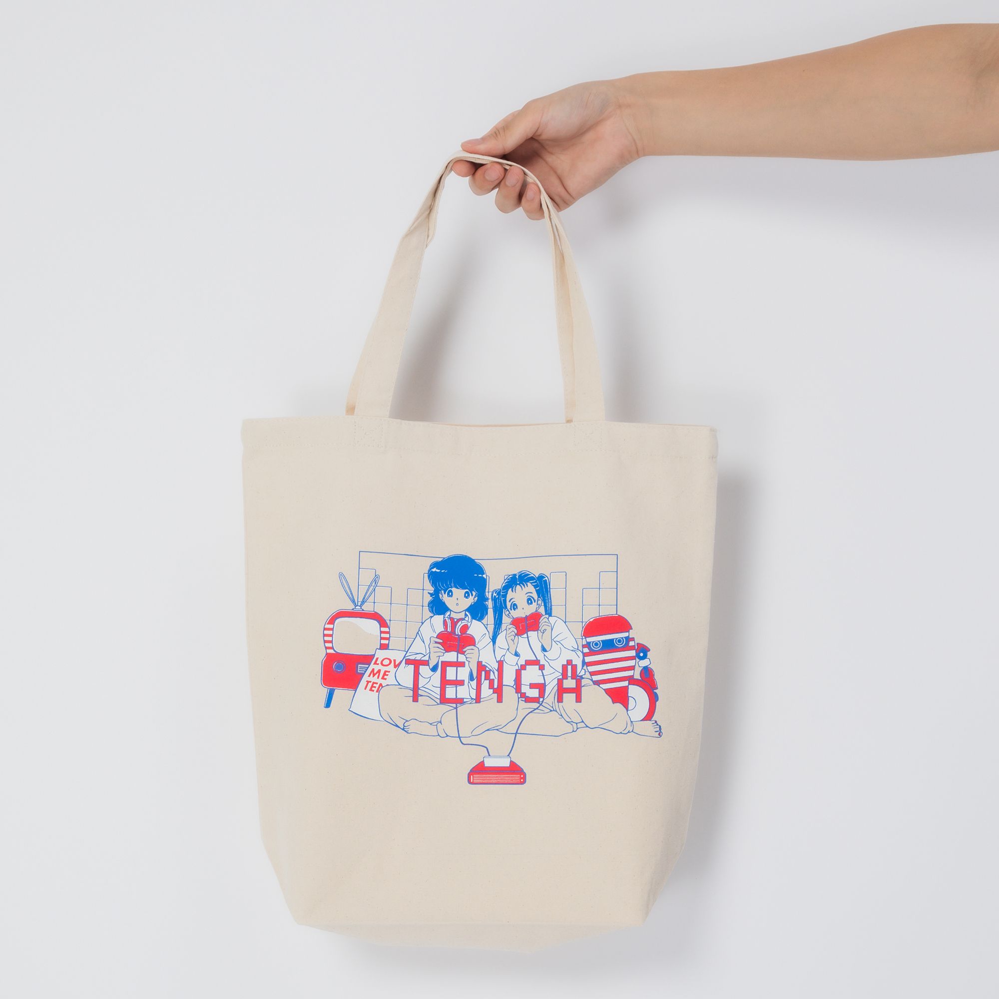 【TENGA×ボブa.k.aえんちゃん】PLAY GAME トートバッグ ナチュラル