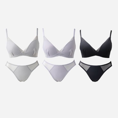 ★ブラックフライデー特別価格【2枚セット】TOLEETY軽やかストレスフリーブラ＋ショーツ