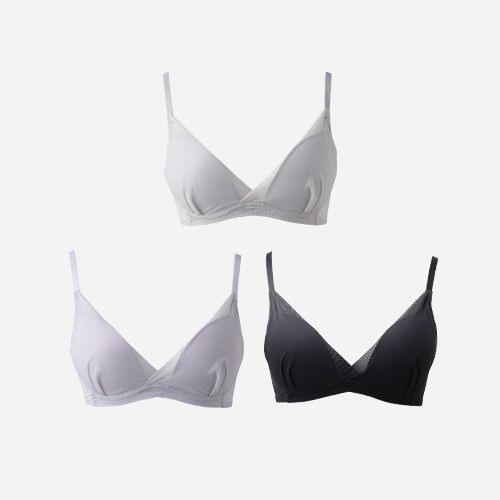 【3枚セット】TOLEETY軽やかストレスフリーブラ　5％off