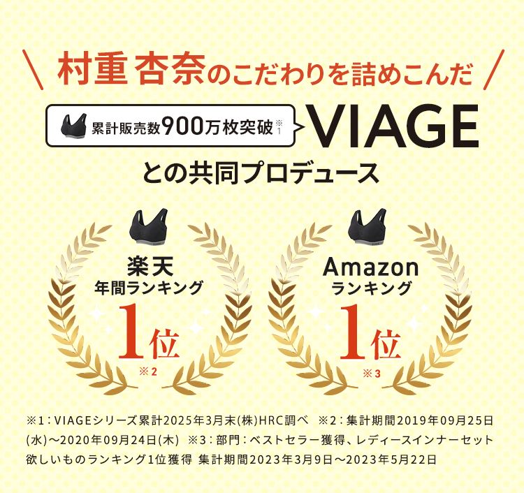 村重杏奈のこだわりを詰め込んだVIAGEとの共同プロデュース