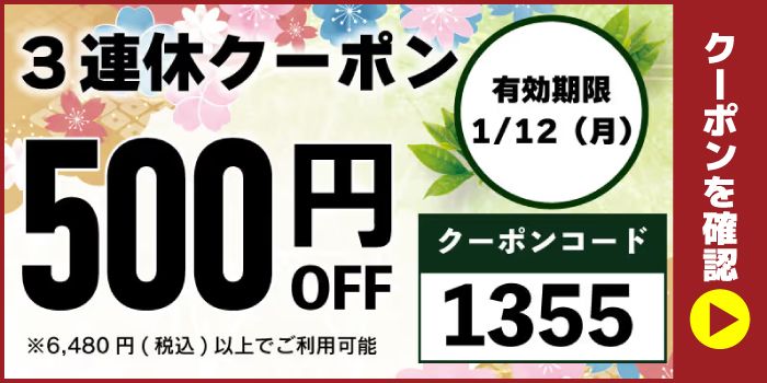 500円オフクーポン