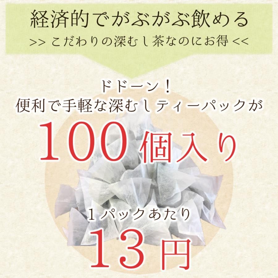 ■WEB がぶ飲み深むしティーパック 送料無料　