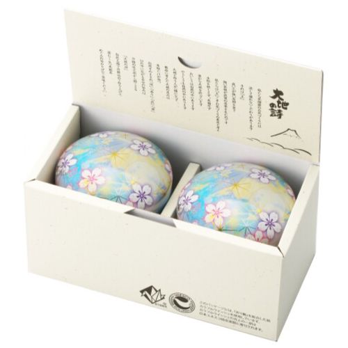 大地の旬 ビードロブルー缶2本箱入　