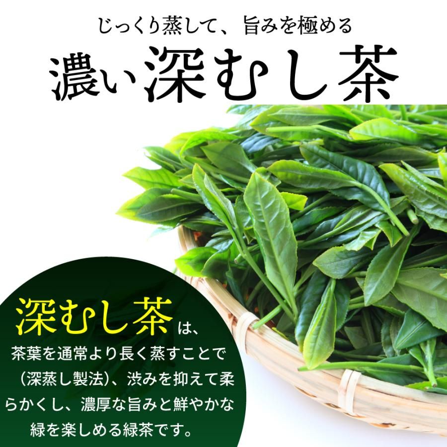 ■20％OFF 濃いがぶ飲み静岡深むし茶（51g）3袋 送料無料　