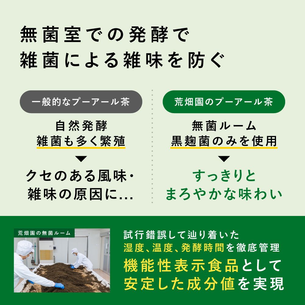■20%OFF 国産プーアール茶 SARYU-SOSO 5g×30包 送料無料　