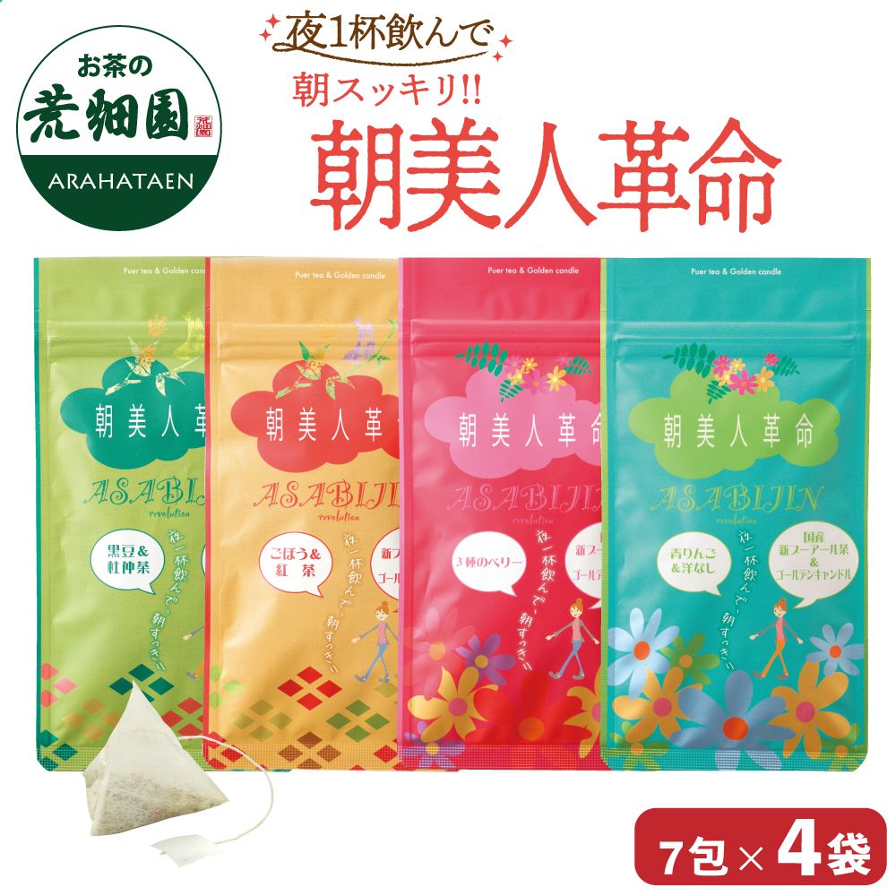 10%OFF 朝美人革命 4種類　