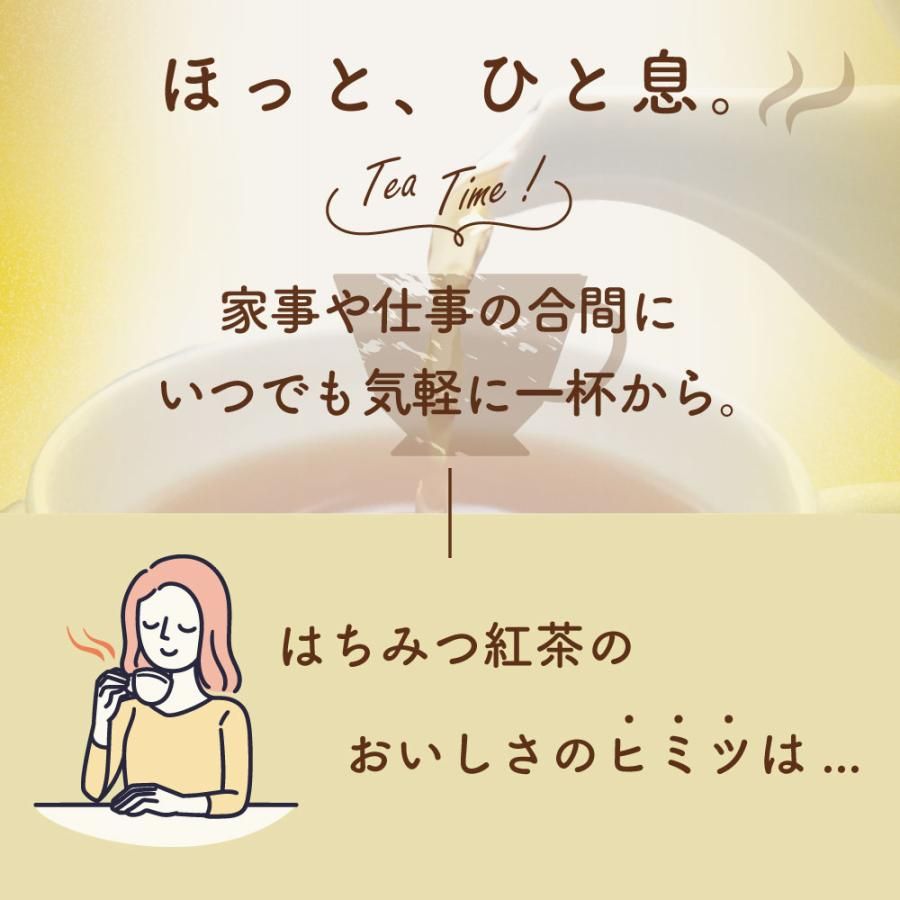 ■40％OFF がぶ飲み静岡紅茶5袋＋はちみつ紅茶1袋おまけ 送料無料　