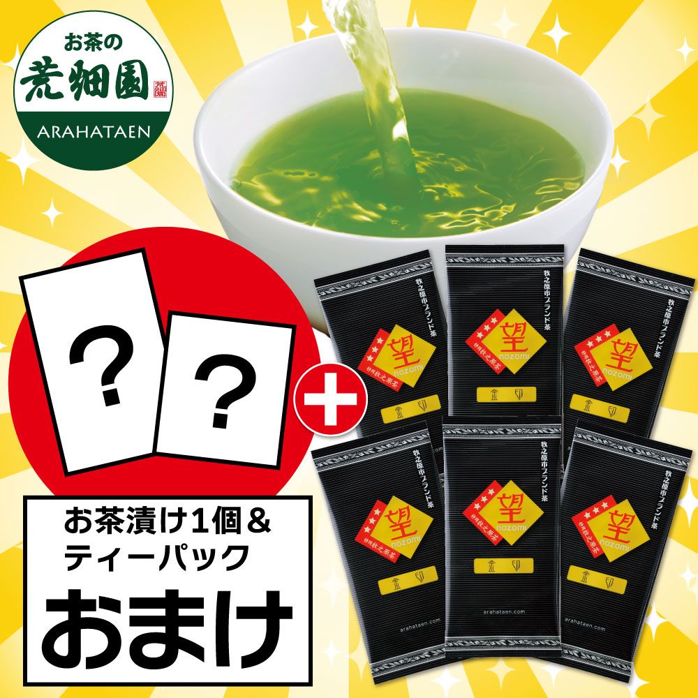 ■望 金印6袋＋お茶漬け＆ティーパックおまけ 送料無料　