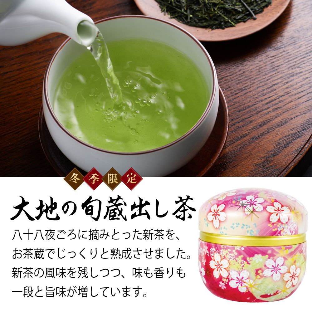 10％OFF 大地の旬蔵出し茶・割れない急須箱入　