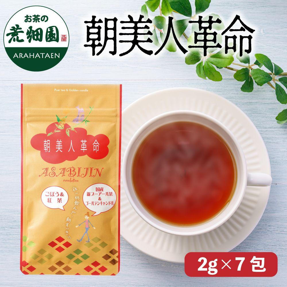 朝美人革命 ごぼう&紅茶　