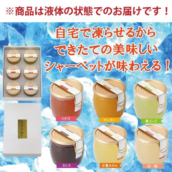 フルーツ・シャーベット　