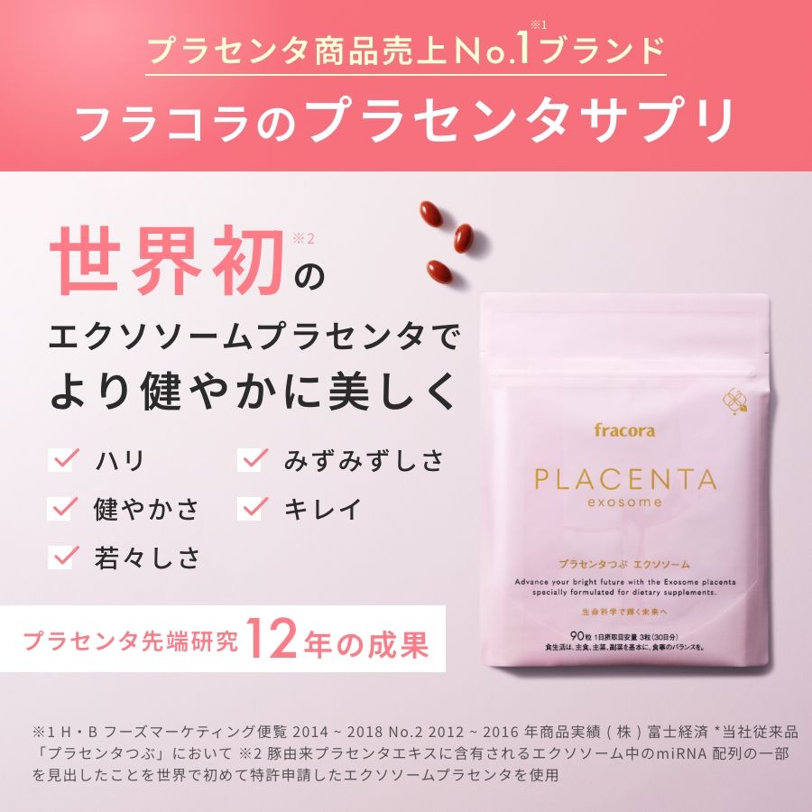 プラセンタつぶ エクソソーム