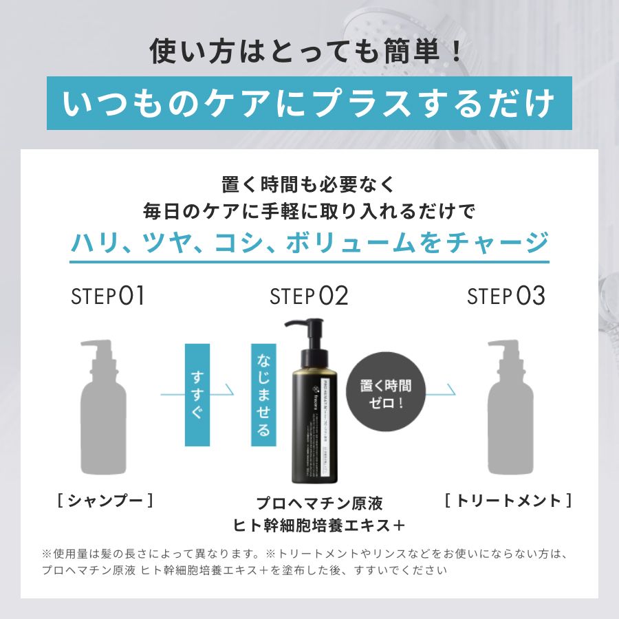 プロヘマチン原液 ヒト幹細胞培養エキス+ 本品