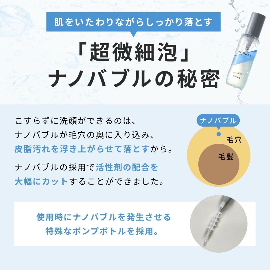HITOKAN ポアウォッシュセラム