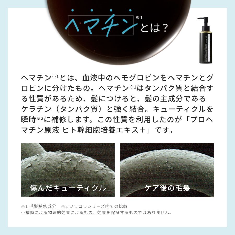 プロヘマチン原液 ヒト幹細胞培養エキス+ 本品
